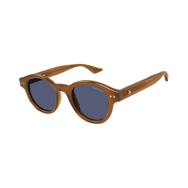 Montblanc MB0287S Brown / Blue Montblanc MB0287S Brown / Blue