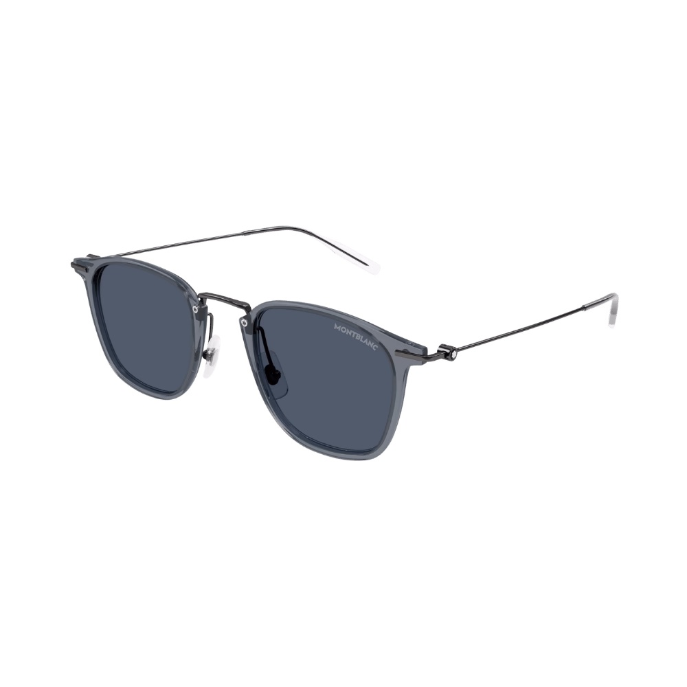 Montblanc MB0295S Grey Ruthenium / Blue product photo 1