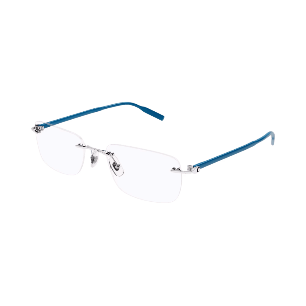 Montblanc MB0221O Silver Blue / Demo product photo 1