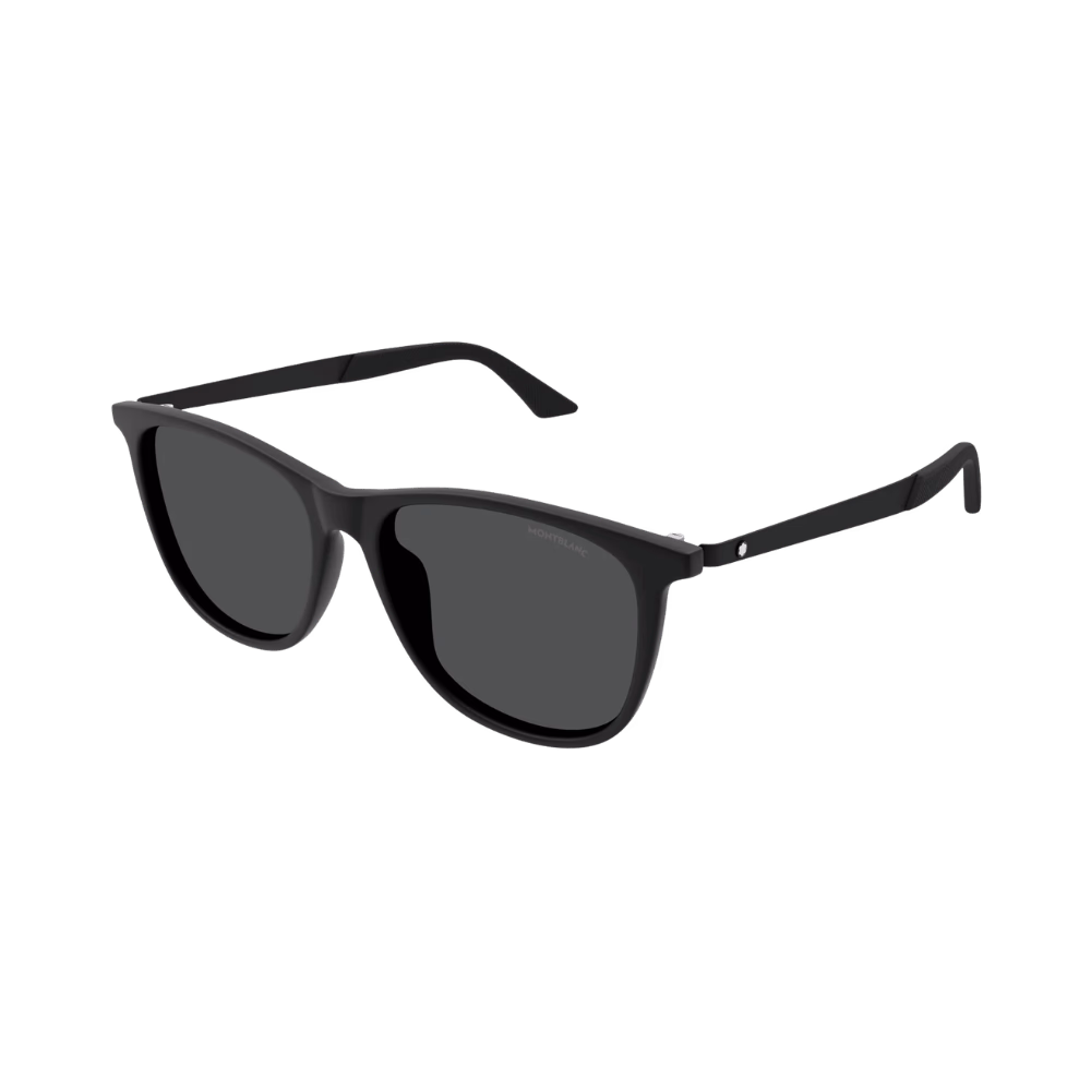Montblanc MB0330S Matte Black / Smoke Grey product photo 1