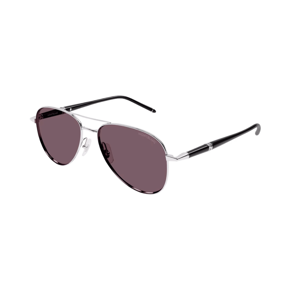 Montblanc MB0345S Silver Black / Violet product photo 1