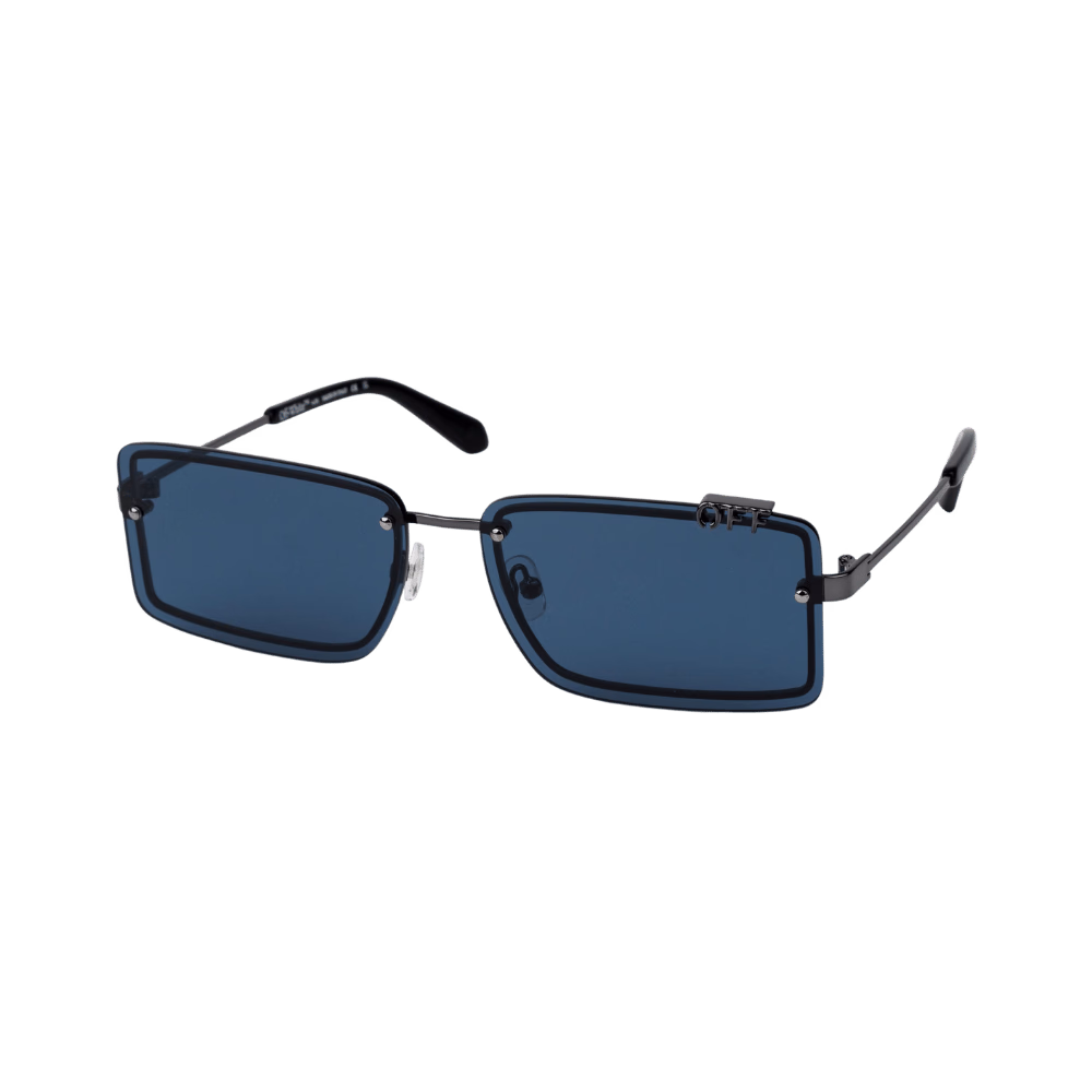 Off-White OERI13N TAMPA Gunmetal / Blue Sunglasses product photo 1