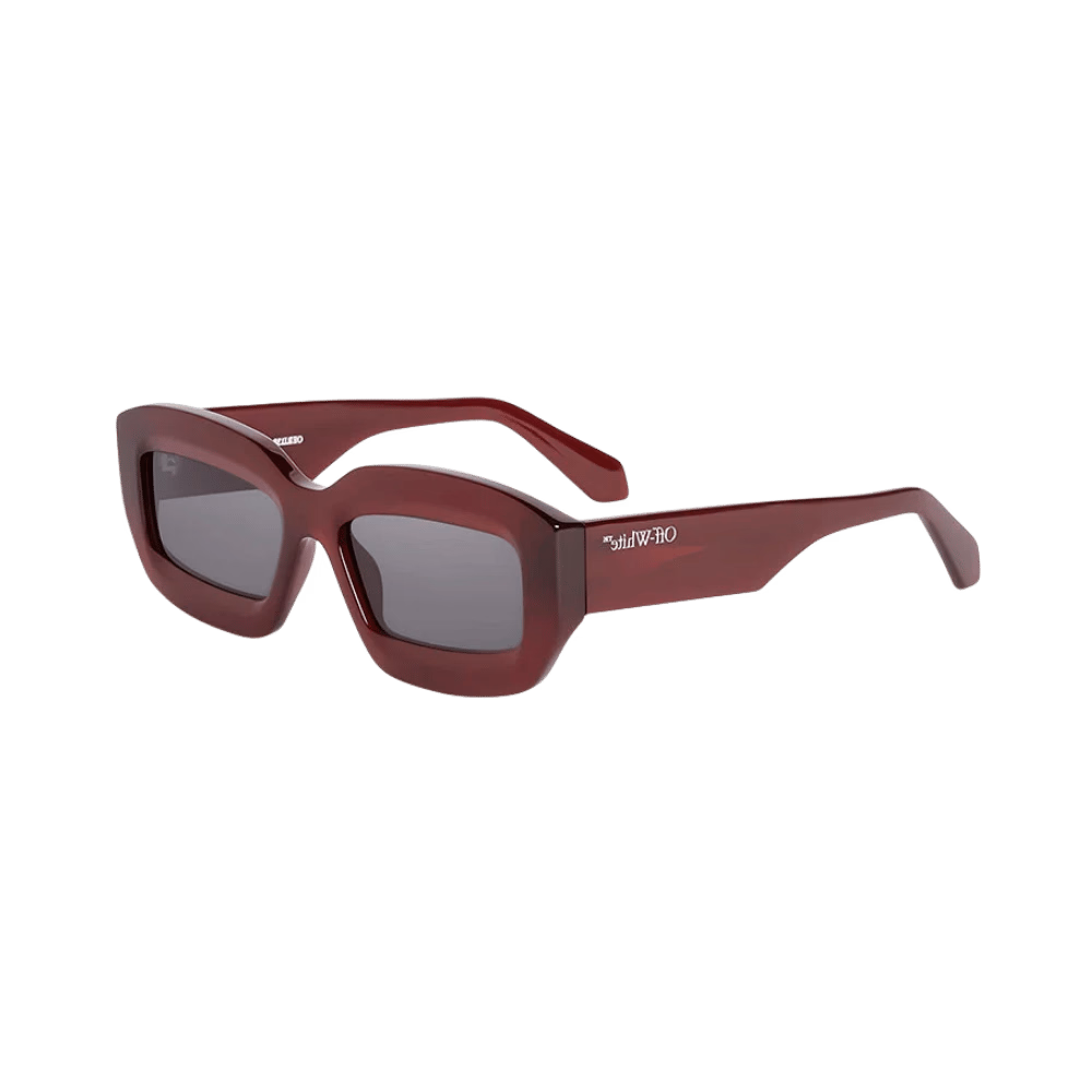 Off-White OERI138 CHARLOTTE Burgundy / Dark Grey Sunglasses product photo 1