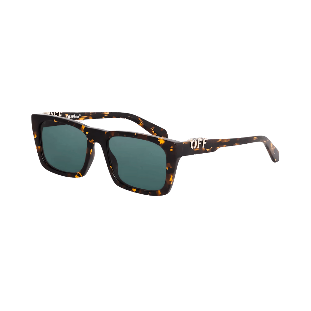 Off-White OERI13E ALBANY Havana / Green Sunglasses product photo 1