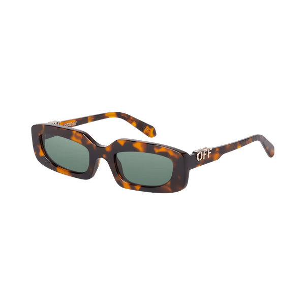 Off-White OERI13C RENTON Havana / Green Sunglasses Off-White OERI13C RENTON Havana / Green Sunglasses