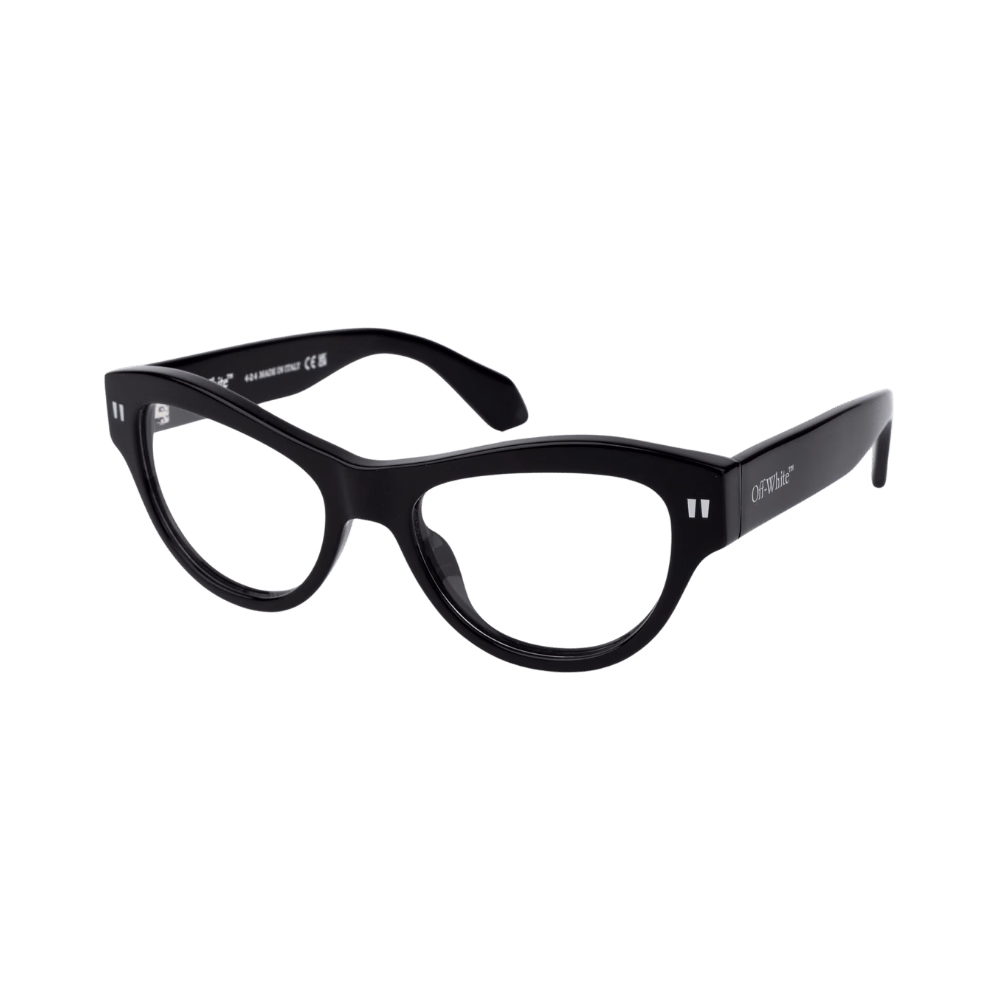 Off-White OERJ076 STYLE 76 Black / Clear Eyeglasses product photo 1