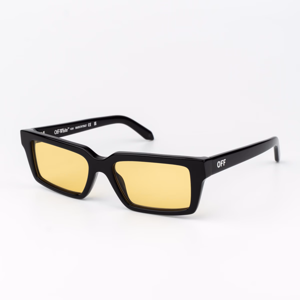 OERI13A WARREN Shiny Black / Yellow Sunglasses