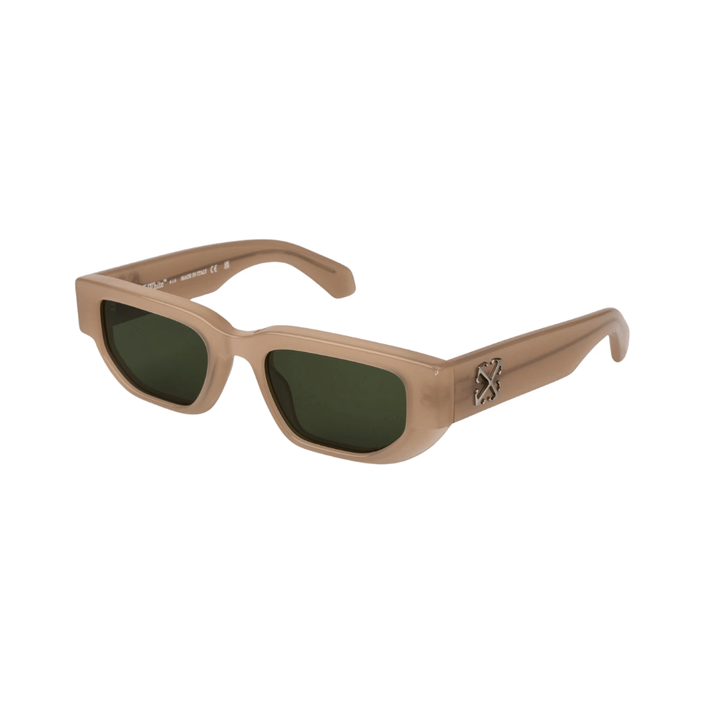 Off-White OERI115 GREELEY Beige / Green Sunglasses product photo 1