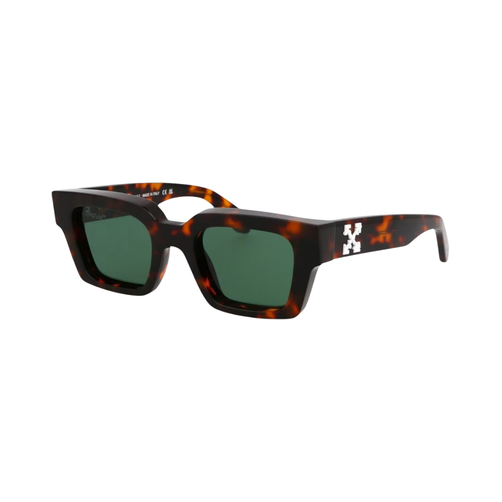 Off-White OERI008 VIRGIL OERI008VIRGIL0082645/50 Havana / Green Off-White OERI008 VIRGIL OERI008VIRGIL0082645/50 Havana / Green
