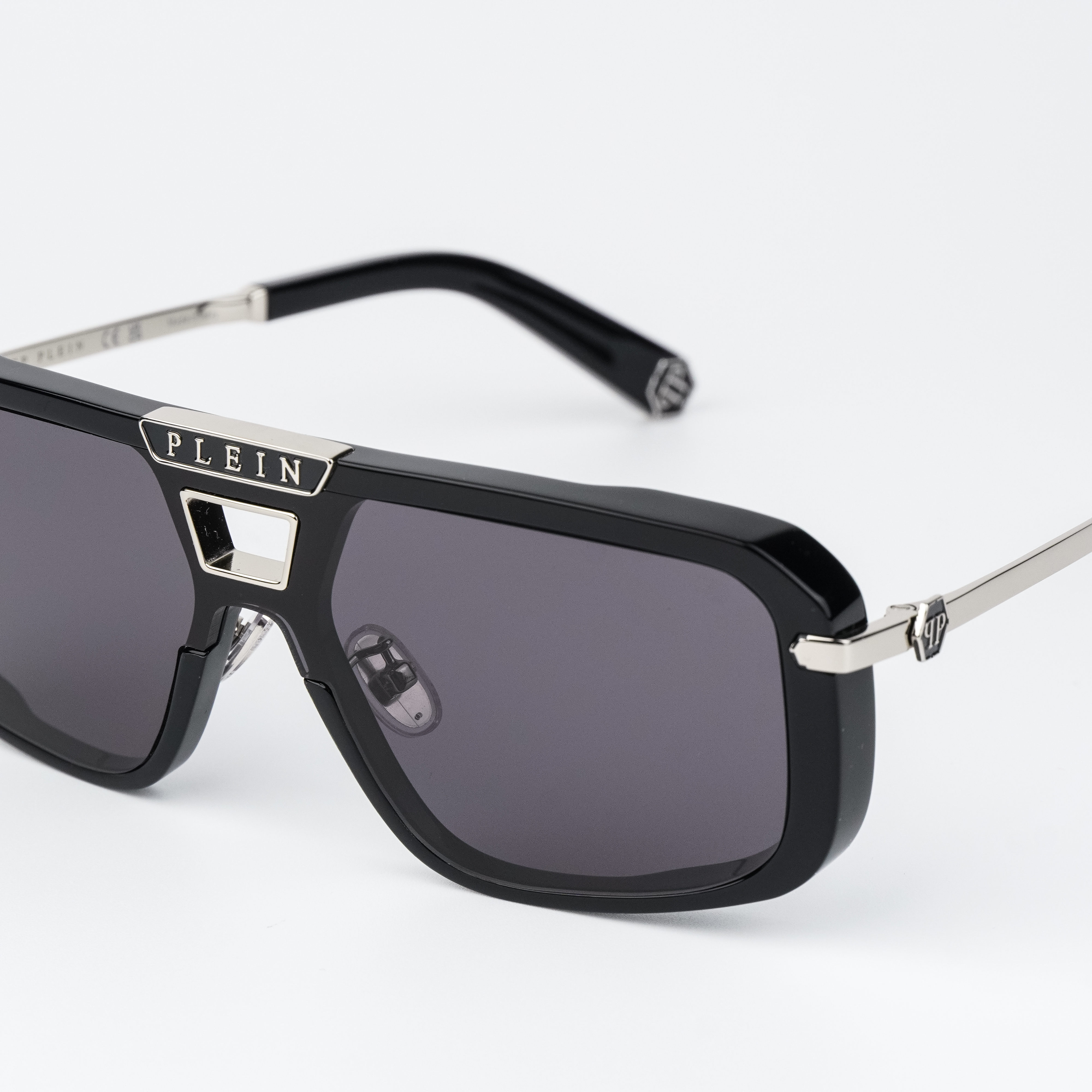 Philipp Plein SPP008M Shiny Black / Grey
