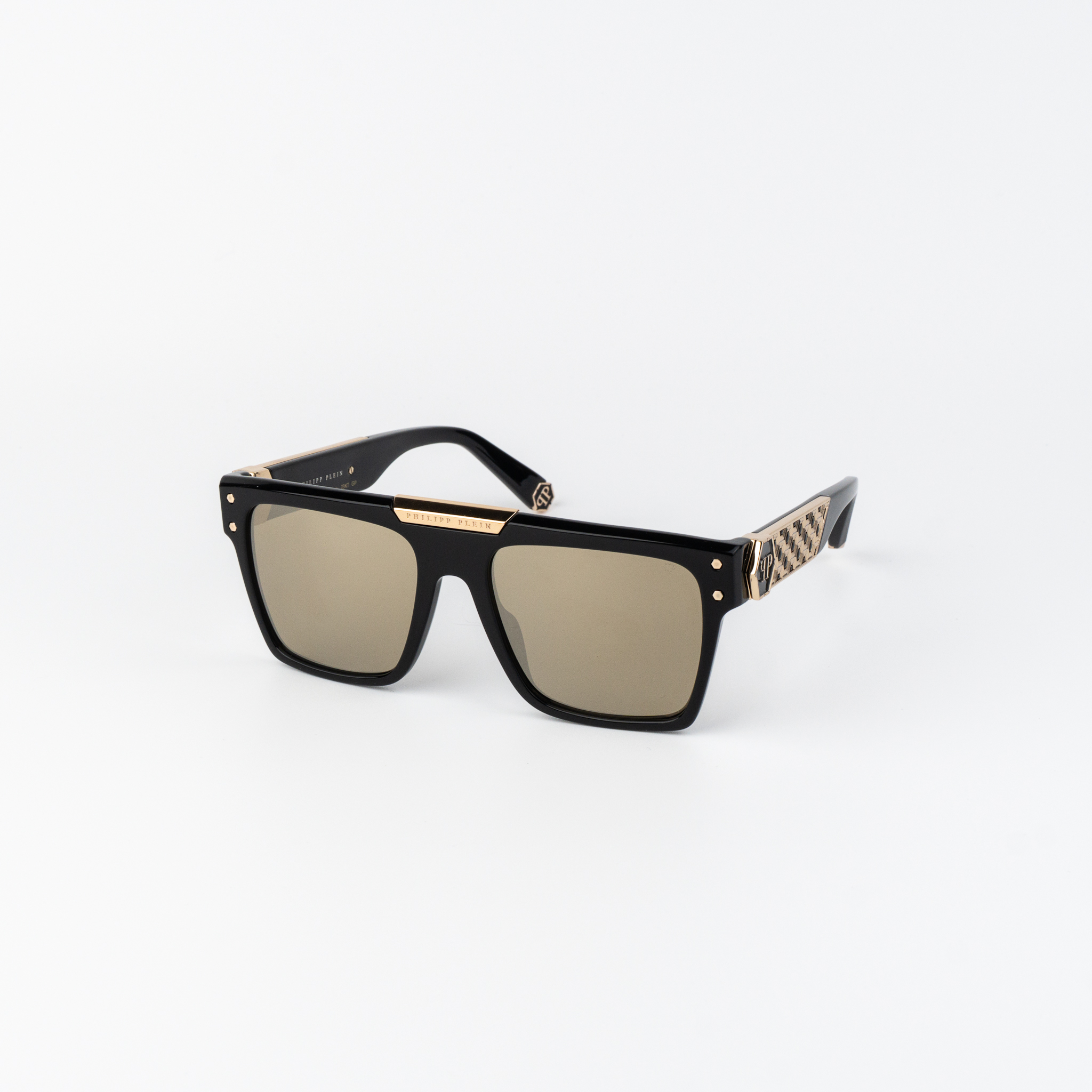 Philipp Plein SPP080 Black / Gold Mirror product photo 3