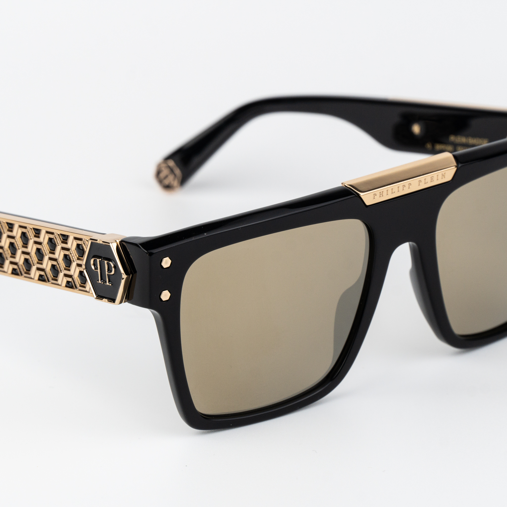 Philipp Plein SPP080 Black / Gold Mirror product photo 5