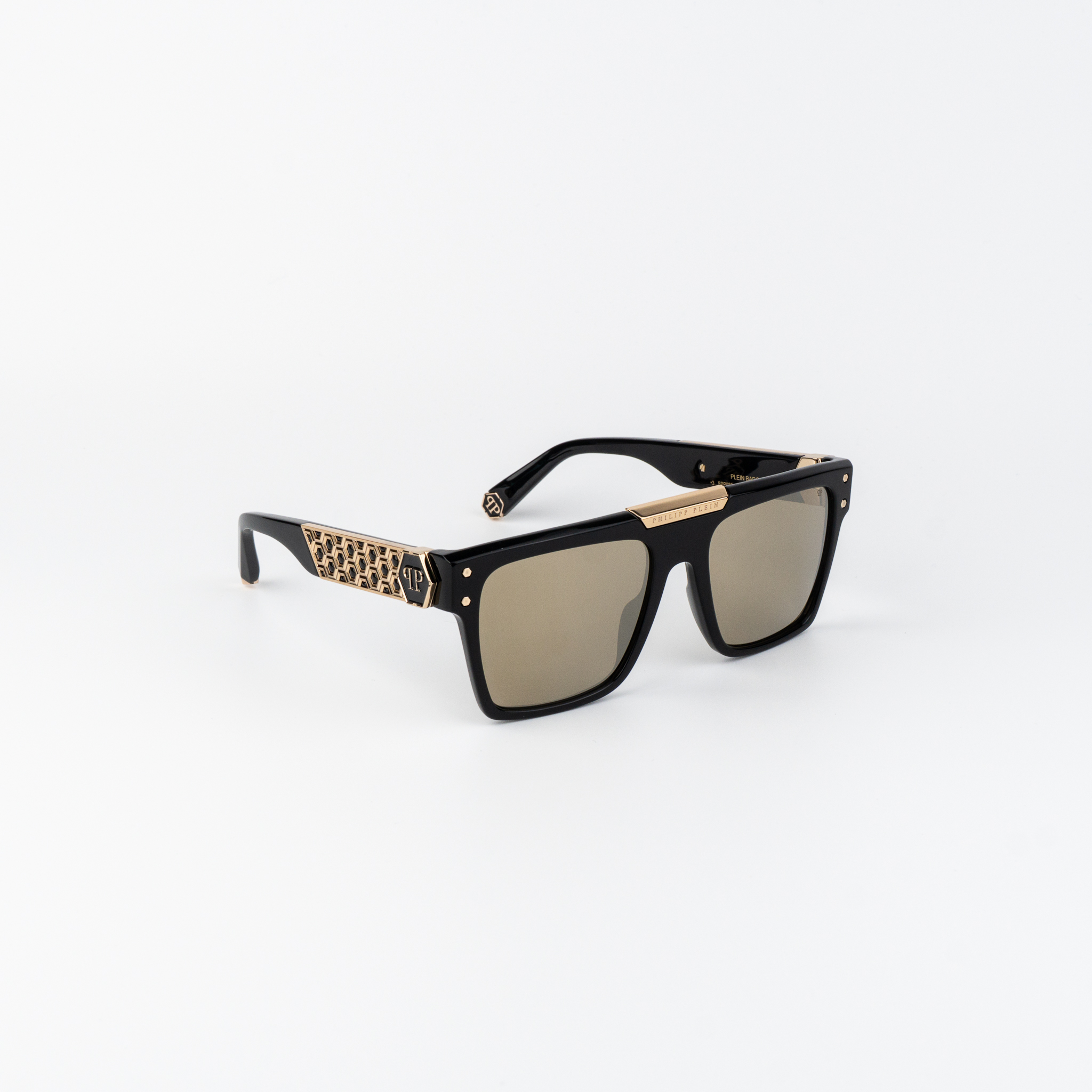 Philipp Plein SPP080 Black / Gold Mirror product photo 6