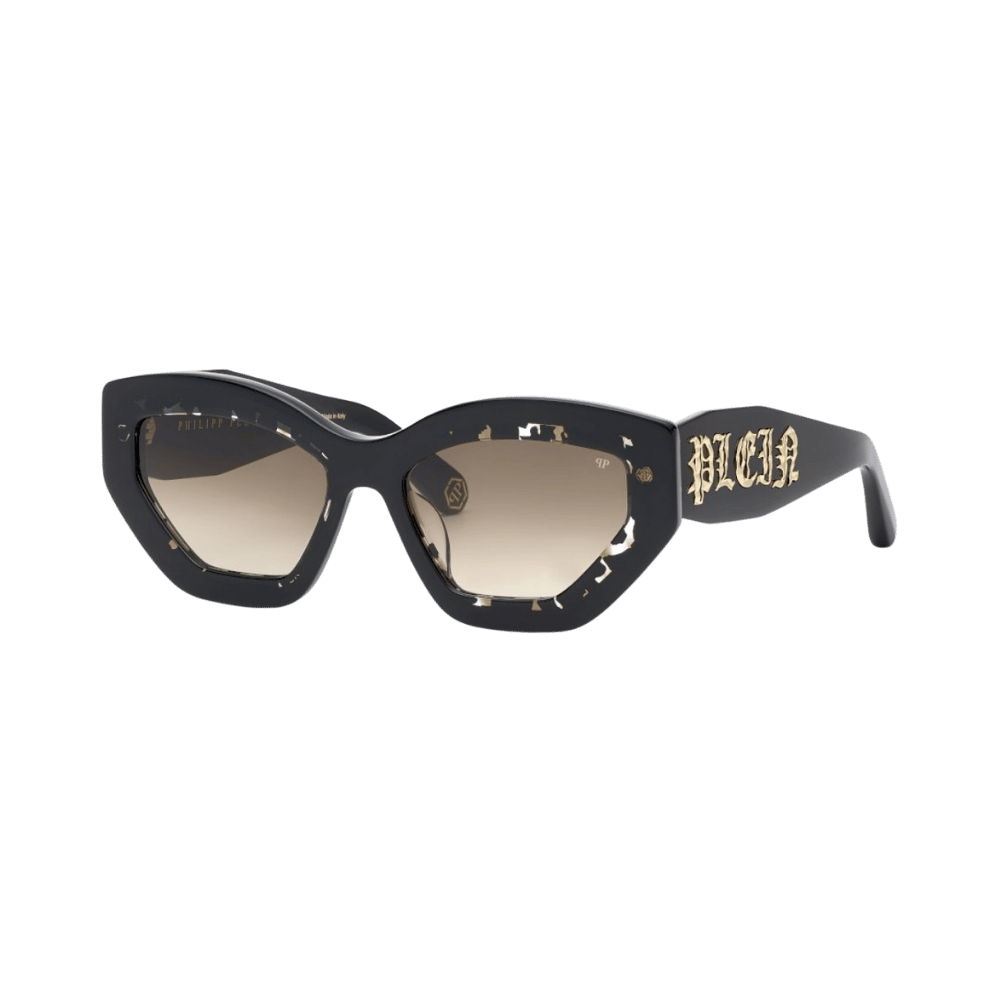 Philipp Plein SPP099M Supreme Star Black Havana / Green Gradient Philipp Plein SPP099M Supreme Star Black Havana / Green Gradient