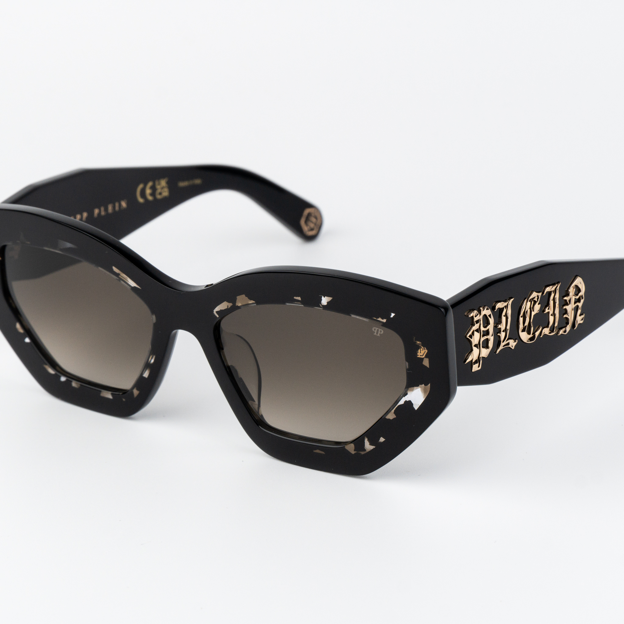 Philipp Plein SPP099M Supreme Star Black Havana / Green Gradient product photo 4