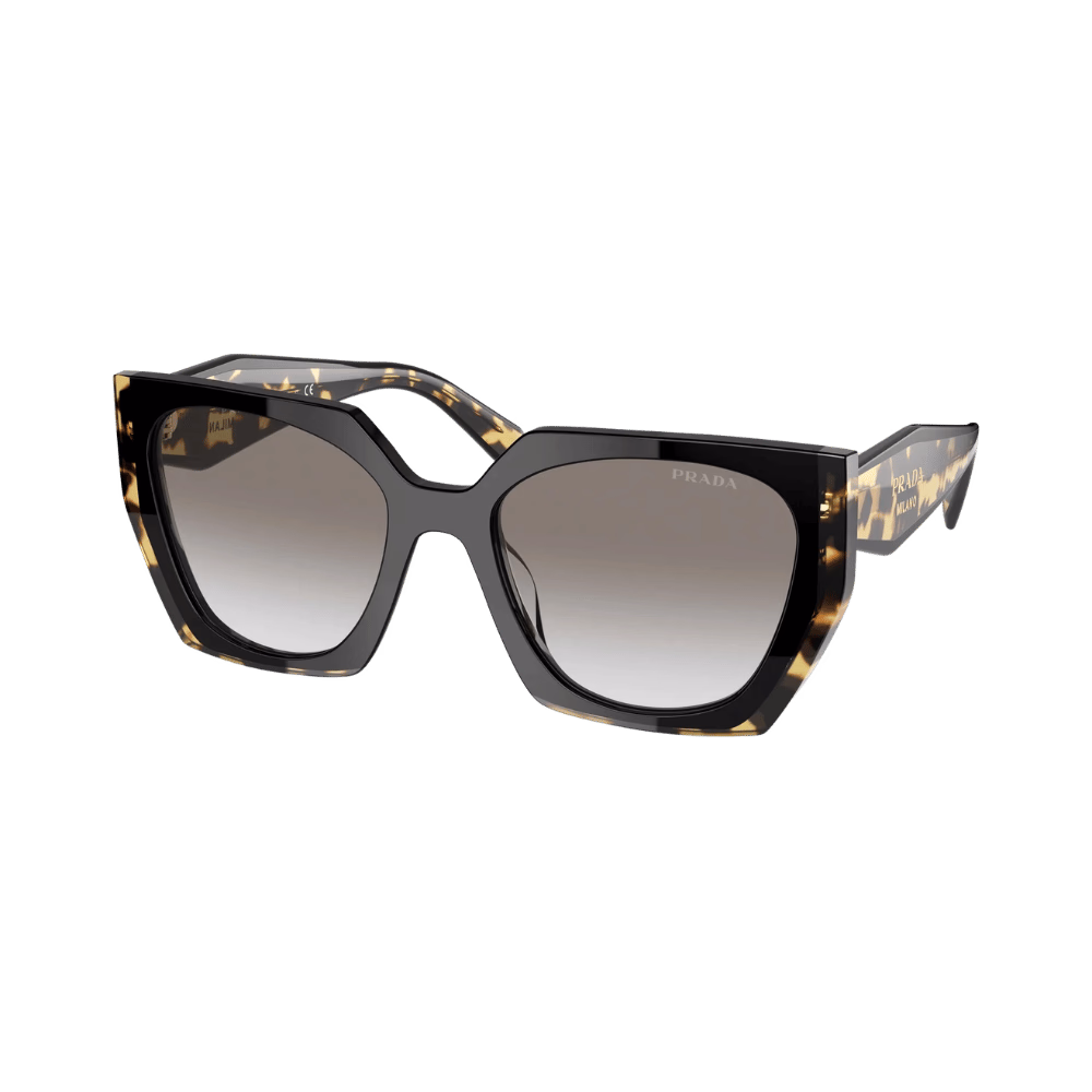 Prada PR15WS Black Medium Tortoise / Grey Gradient Sunglasses product photo 1