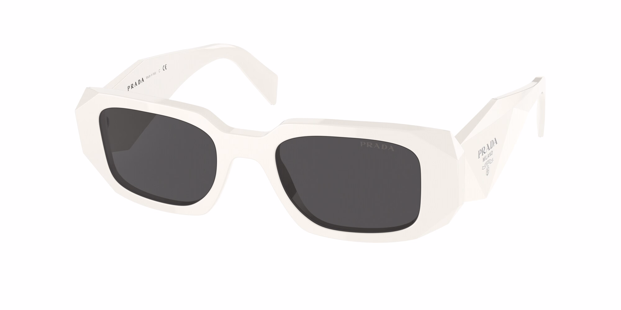 Prada PR17WS Ivory / Dark Grey Sunglasses product photo 1