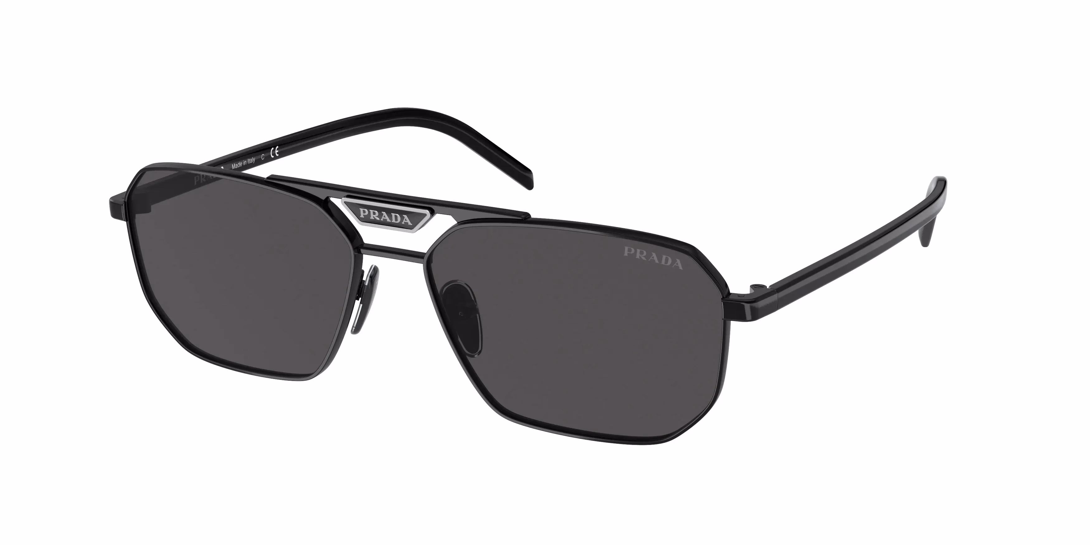 Prada PR58YS Black / Dark Grey Sunglasses product photo 1