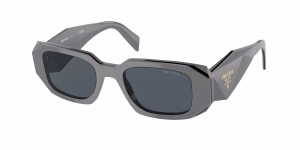 Prada PR17WS Symbole Marble Grey Graphite Black / Dark Grey Sunglasses Prada PR17WS Symbole Marble Grey Graphite Black / Dark Grey Sunglasses