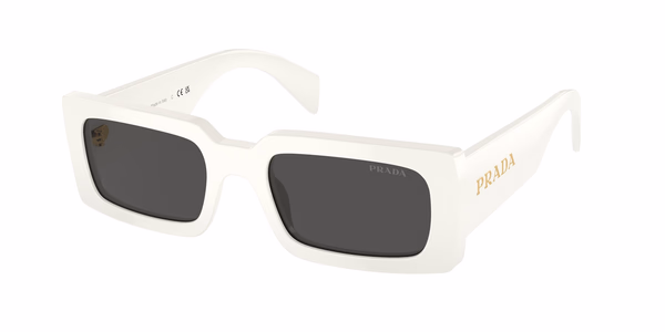 Prada PRA07S Talc / Dark Grey Sunglasses Prada PRA07S Talc / Dark Grey Sunglasses