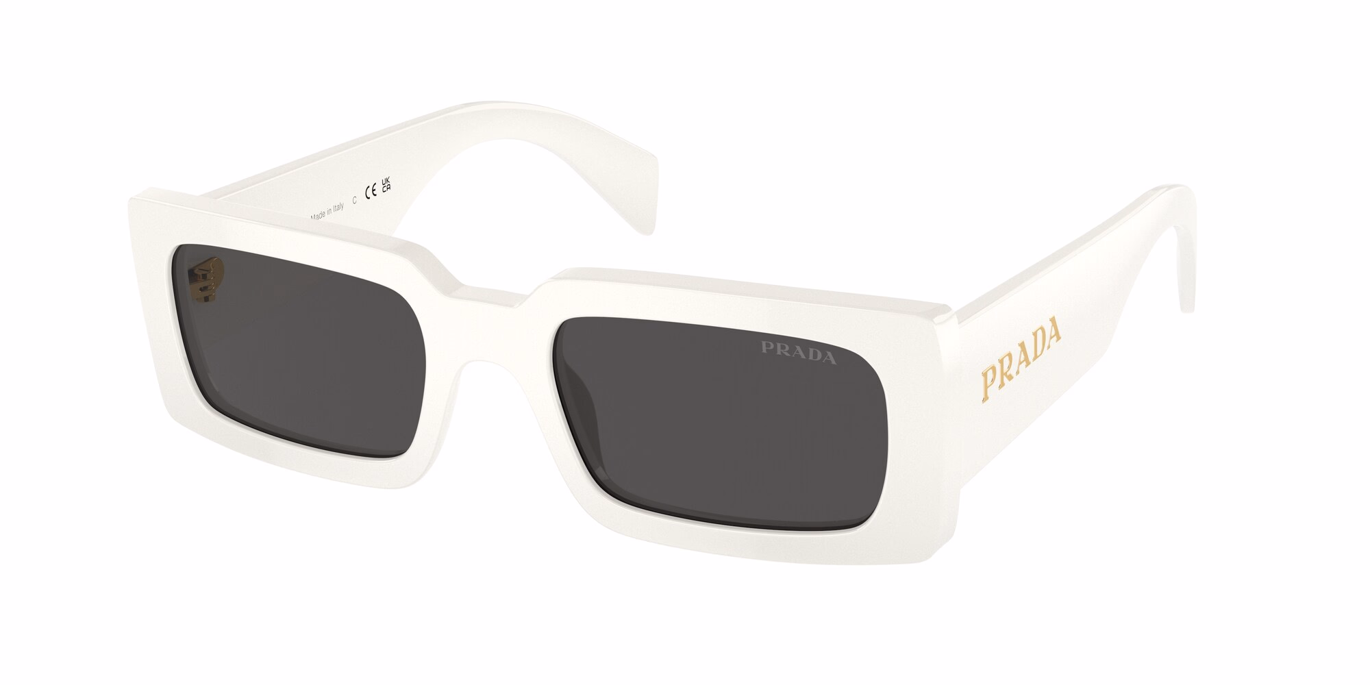 Prada PRA07S Talc / Dark Grey Sunglasses product photo 1