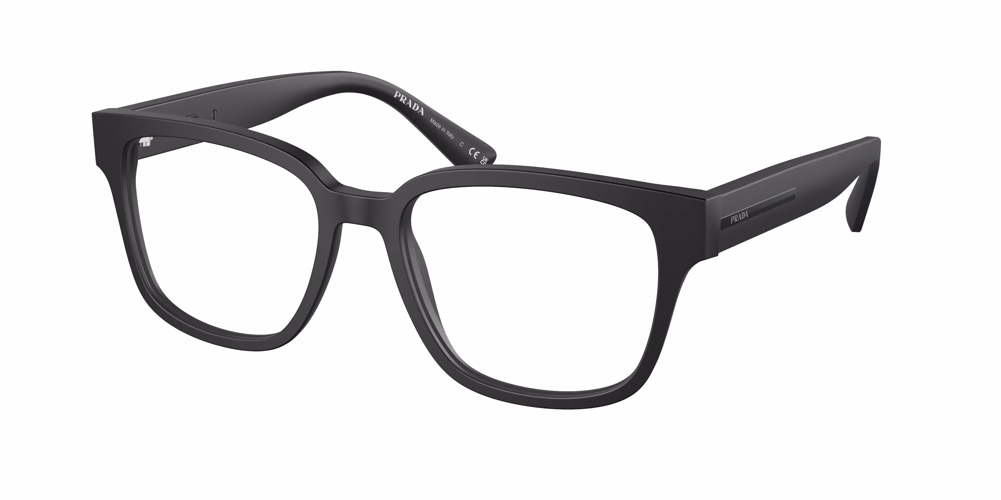 Prada PRA09V Matte Black / Demo Eyeglasses product photo 1