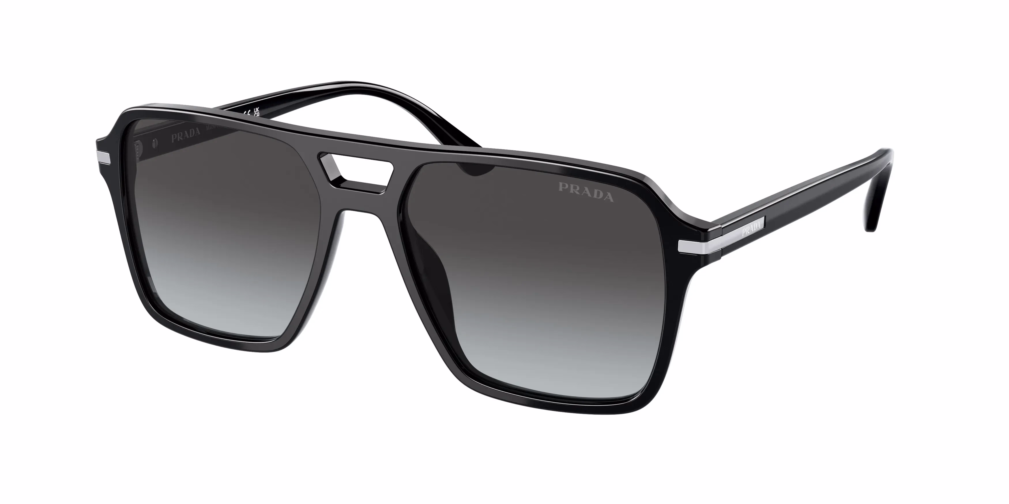Prada PR20YS Black / Grey Gradient Sunglasses product photo 1