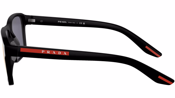 PS05YS Matte Black / Dark Grey Mirror Red Tuning Sunglasses