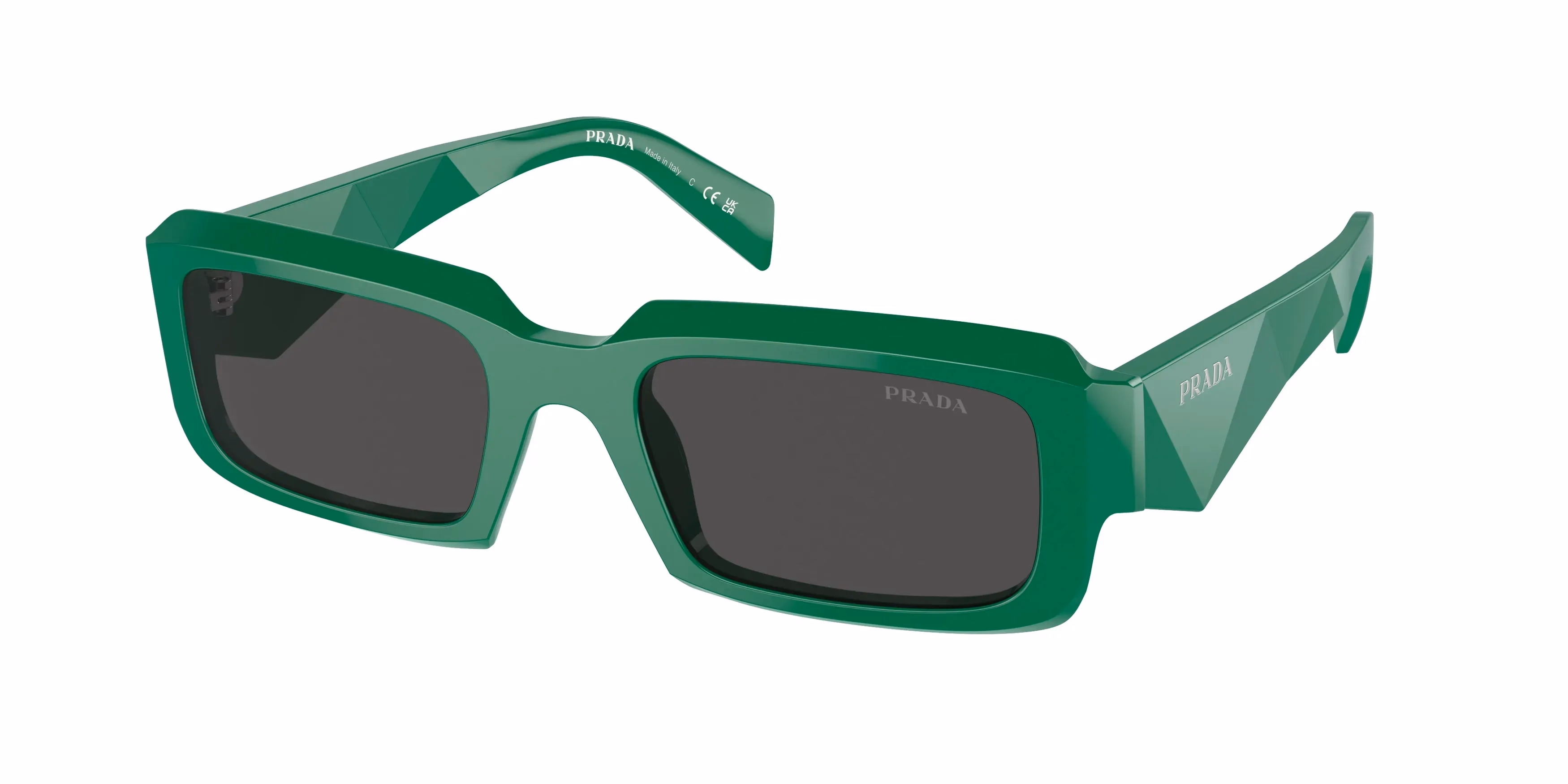 Prada PR27ZS Green / Dark Grey Sunglasses product photo 1