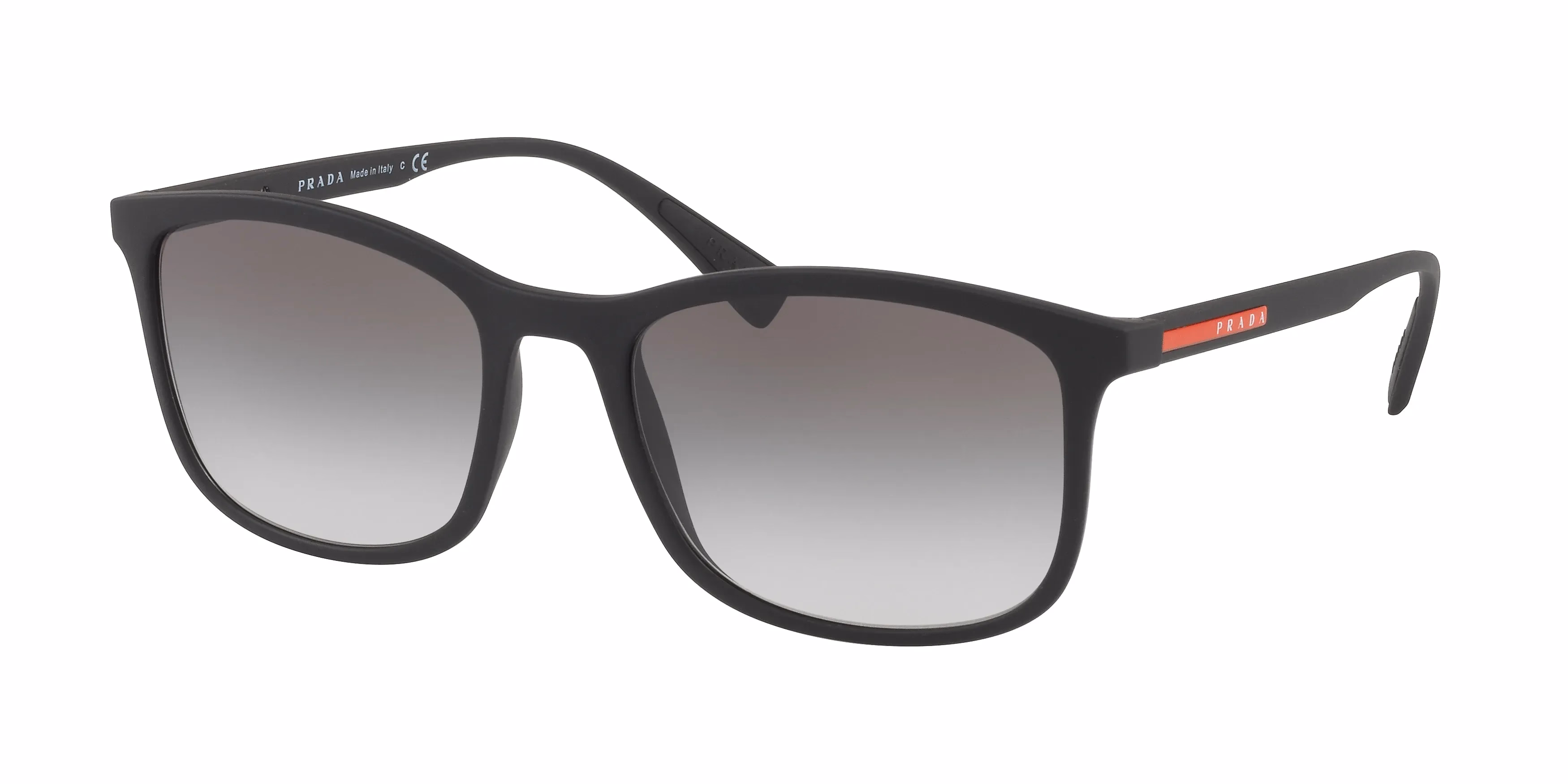 Prada PS01TSF Black / Grey Gradient Sunglasses product photo 1