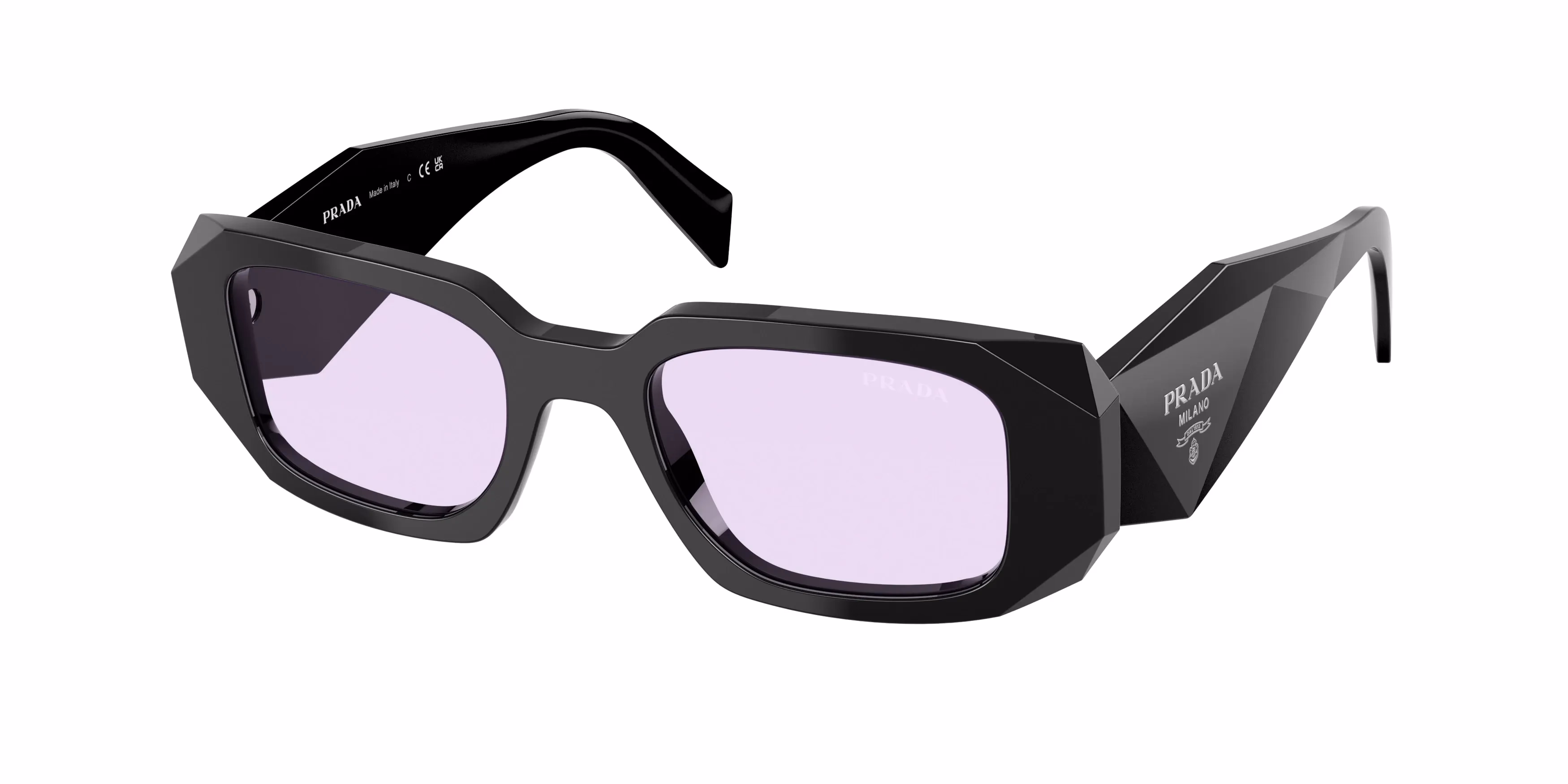 Prada PR17WS Symbole Black / Violet Sunglasses product photo 1