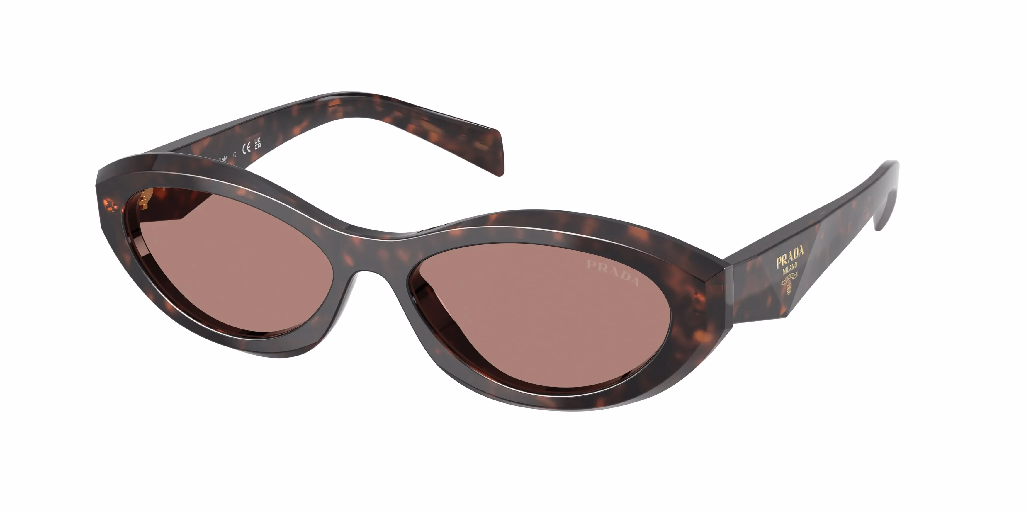 Prada PR26ZS Dark Havana / Light Brown Sunglasses product photo 1