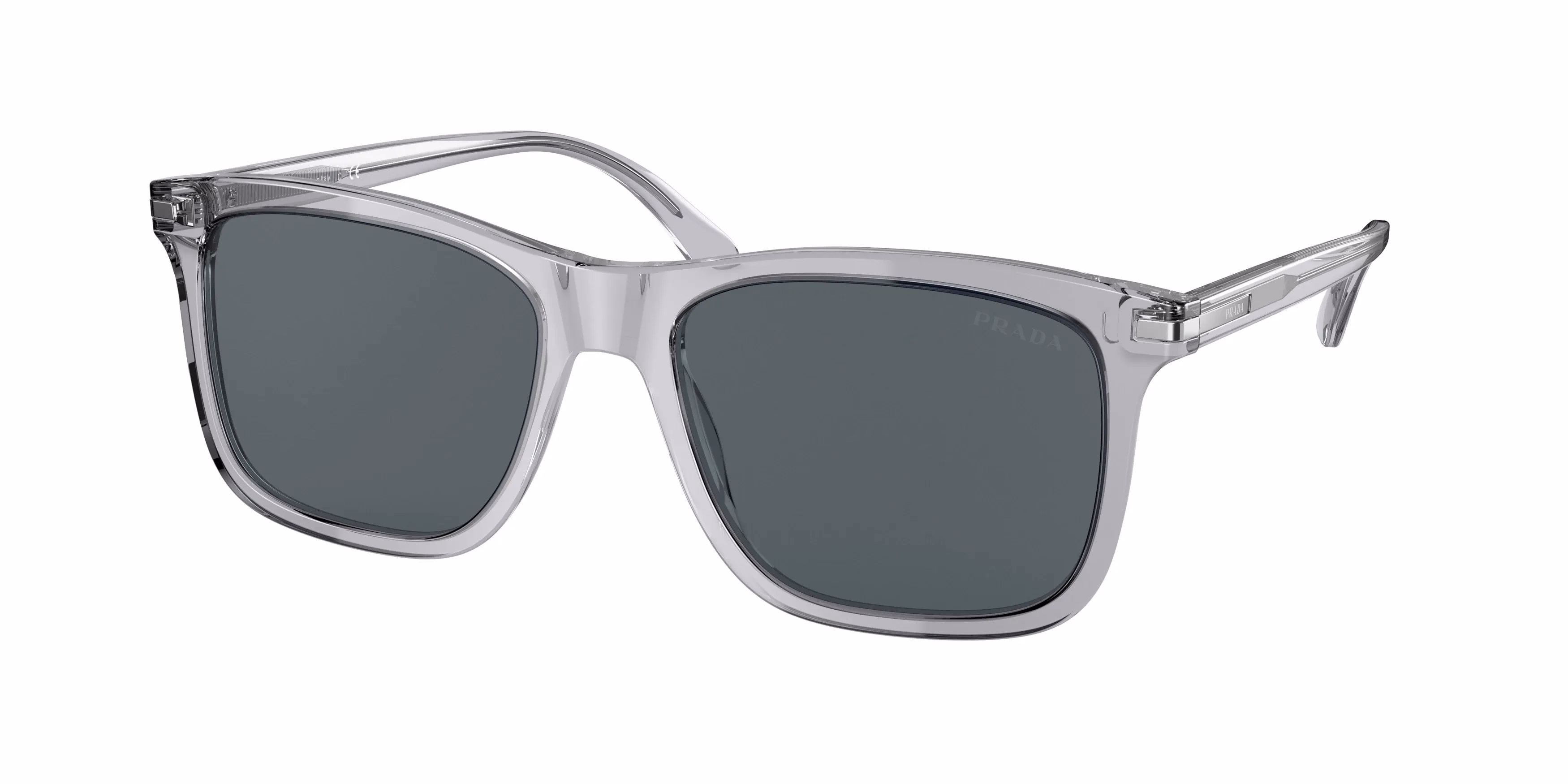 Prada PR18WS Grey Crystal / Blue Sunglasses product photo 1