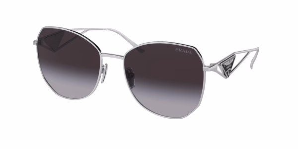 Prada PR57YS Silver / Grey Gradient Sunglasses Prada PR57YS Silver / Grey Gradient Sunglasses
