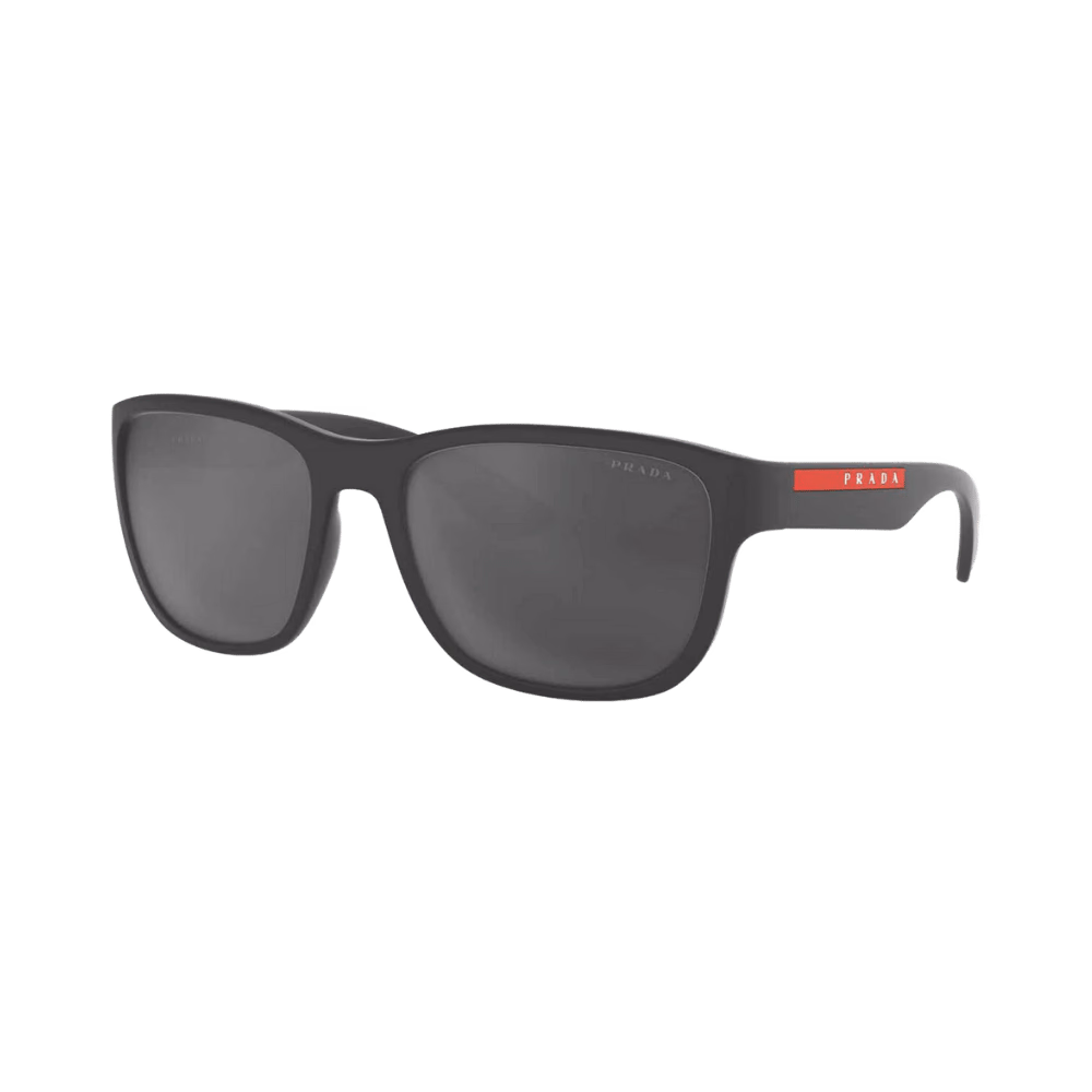 Prada PS01US Grey Rubber / Grey Mirror Black 59mm Sunglasses product photo 1