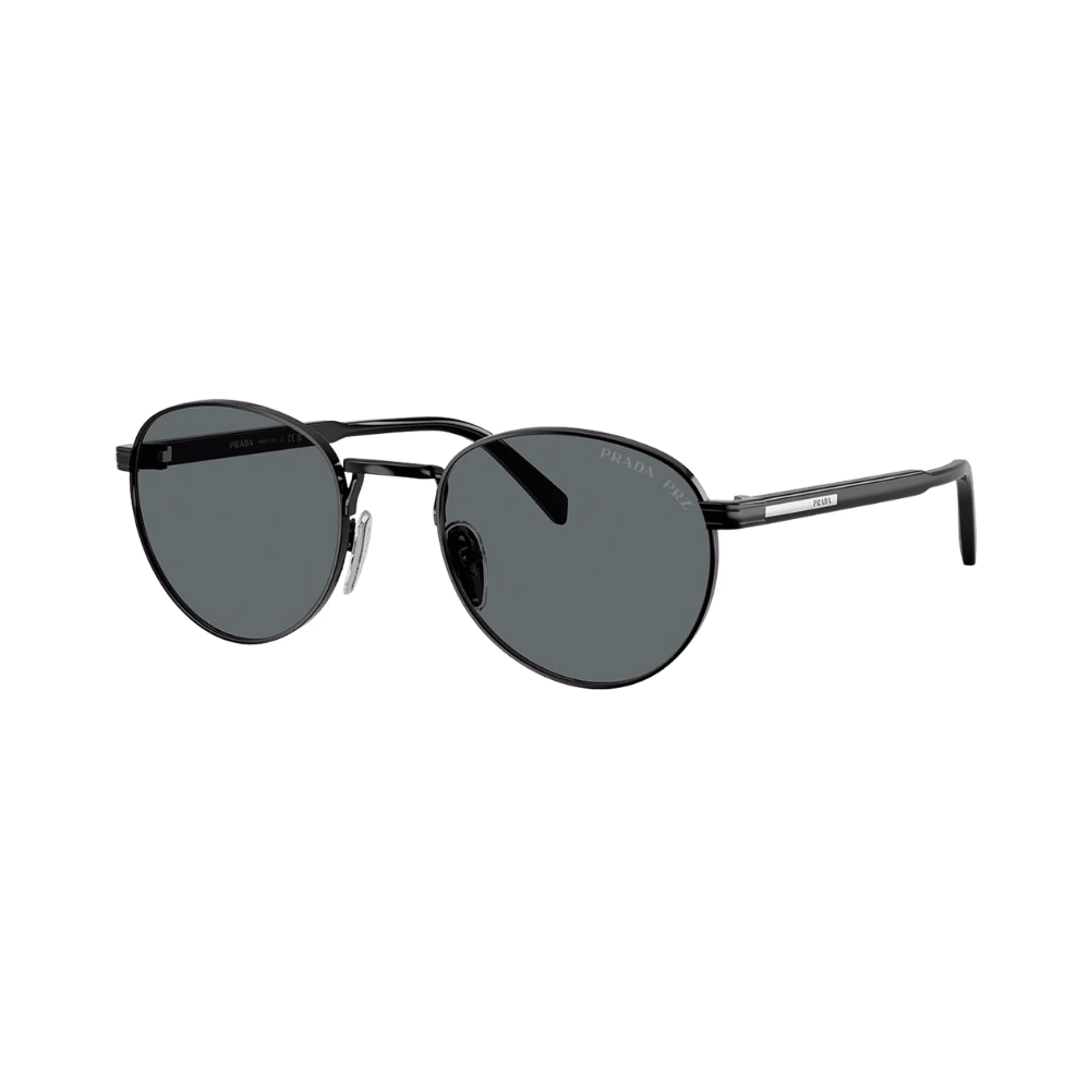 Prada PRB51S Shiny Black / Black Polarized Sunglasses product photo 1