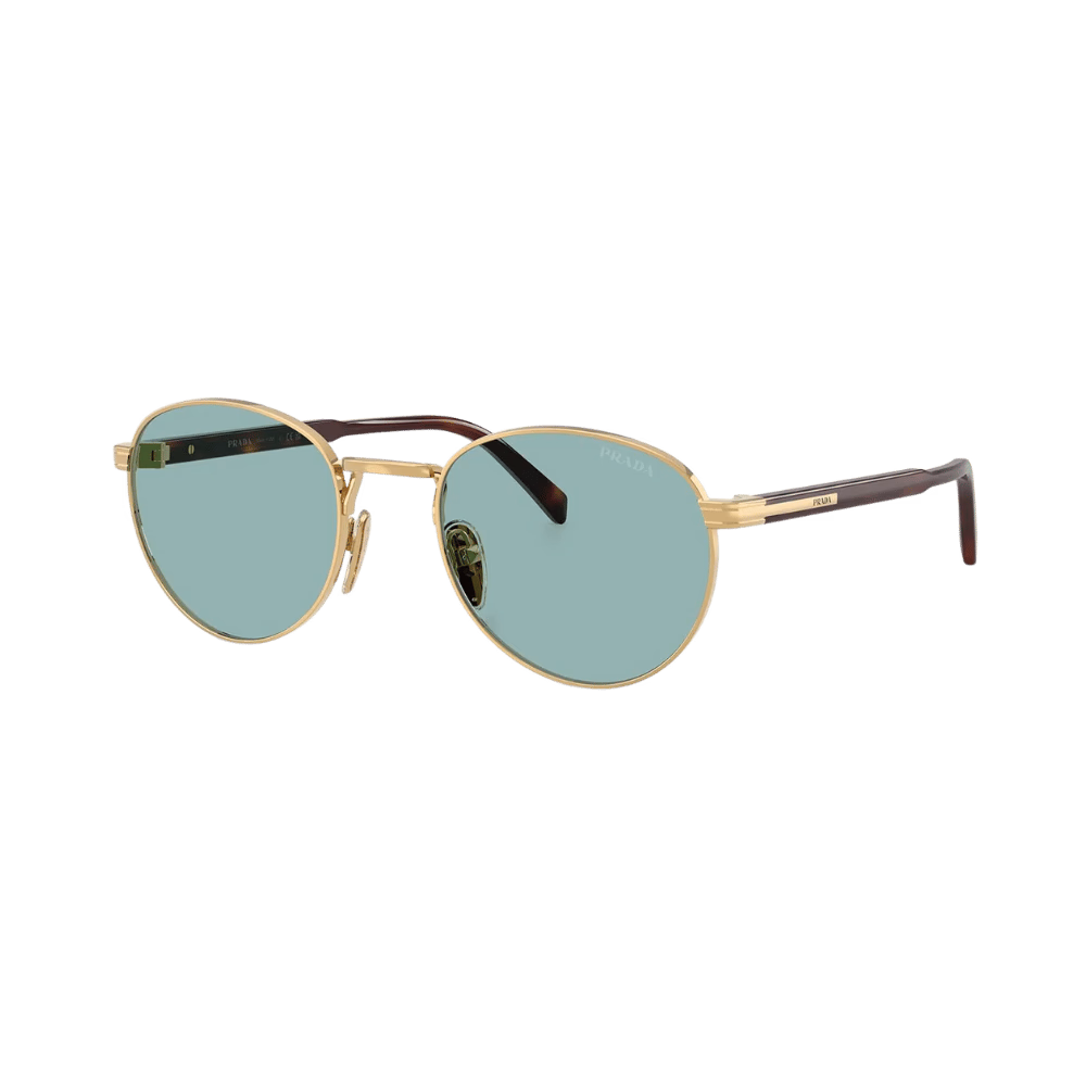 Prada PRB51S Shiny Gold / Lago Sunglasses product photo 1
