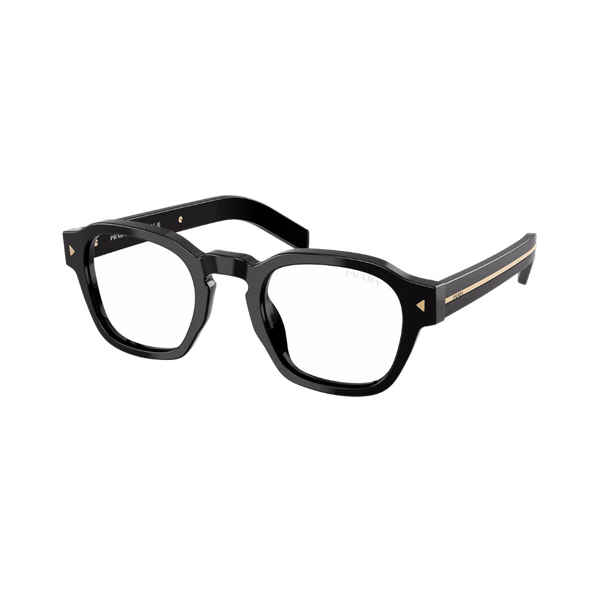 Prada PRA16S Black / Clear Blue Light Filter Prada PRA16S Black / Clear Blue Light Filter
