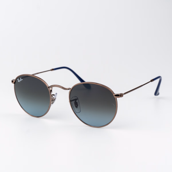 RB3447 Bronze Copper / Light Blue Gradient Brown Sunglasses