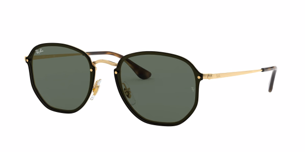 Ray Ban RB3579-N Gold / Dark Green Sunglasses Ray Ban RB3579-N Gold / Dark Green Sunglasses