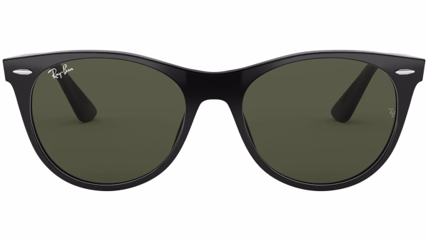 RB2185 WAYFARER II Black / Green Sunglasses