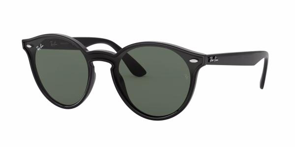 Ray Ban RB4380N Black / Green Sunglasses Ray Ban RB4380N Black / Green Sunglasses