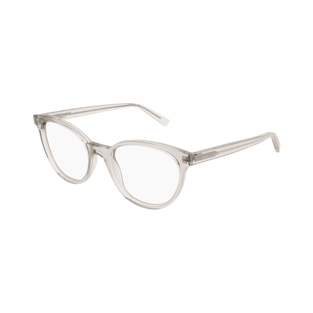 Saint Laurent SL589 Beige Clear / Demo Eyeglasses product photo 1