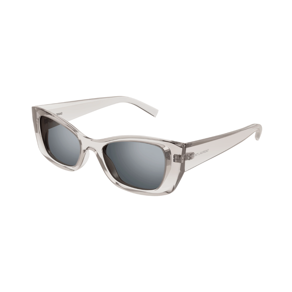 Saint Laurent SL593 Beige Grey / Silver Sunglasses product photo 1