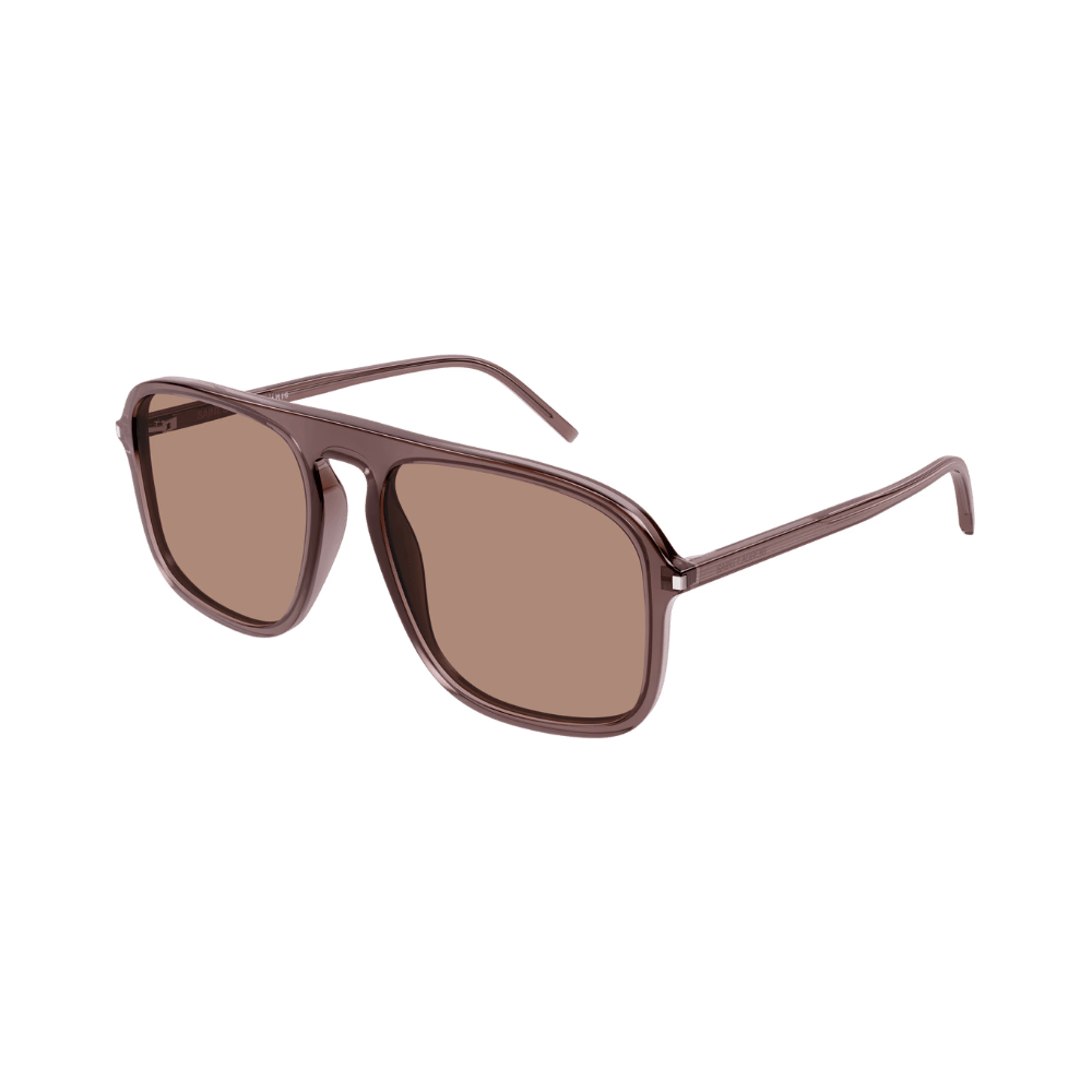 Saint Laurent SL590 Brown / Brown Sunglasses product photo 1