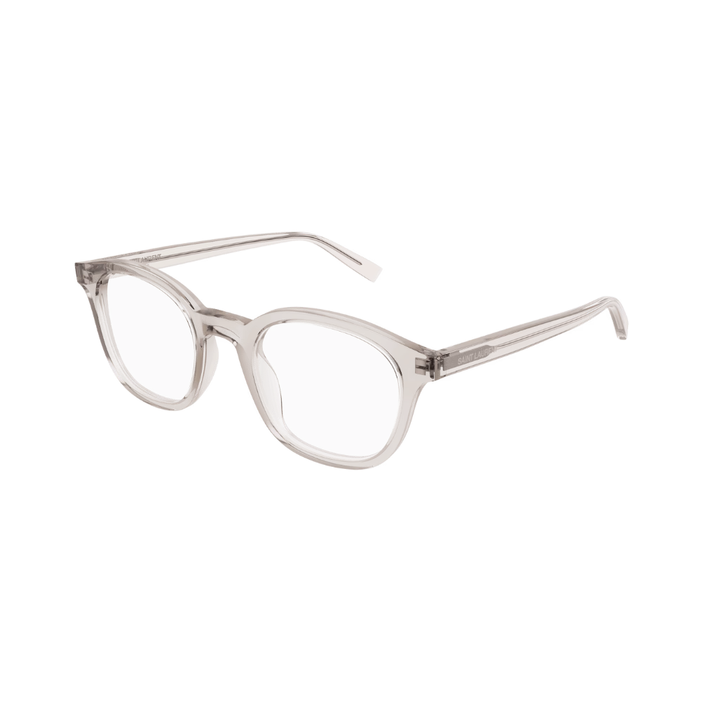 Saint Laurent SL588 Beige Clear Transparent / Demo Eyeglasses product photo 1