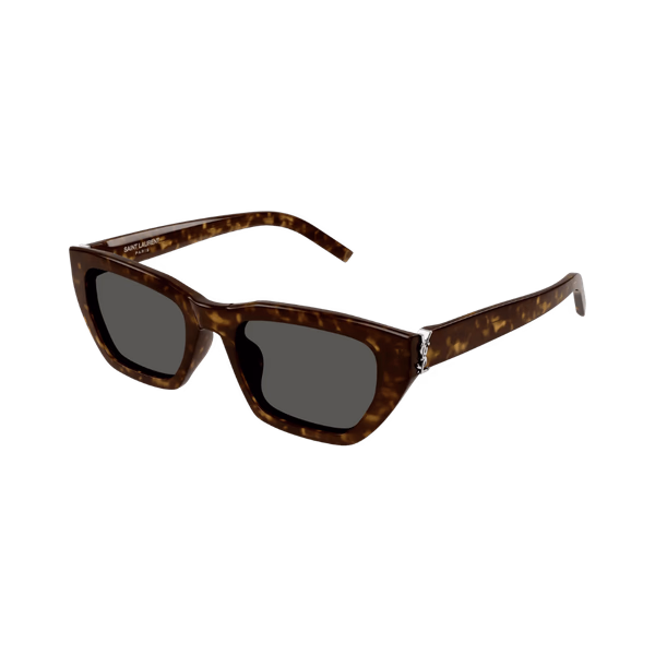 Saint Laurent SLM127/F Havana / Grey Sunglasses Saint Laurent SLM127/F Havana / Grey Sunglasses