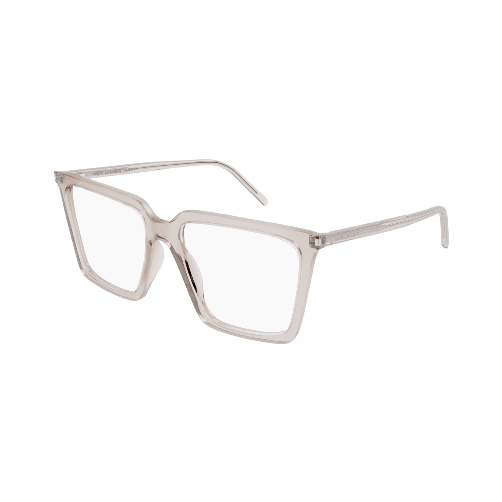 Saint Laurent SL474OPT Transparent Nude / Demo Eyeglasses product photo 1