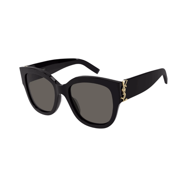 Saint Laurent SLM95/F Black / Dark Grey Sunglasses Saint Laurent SLM95/F Black / Dark Grey Sunglasses