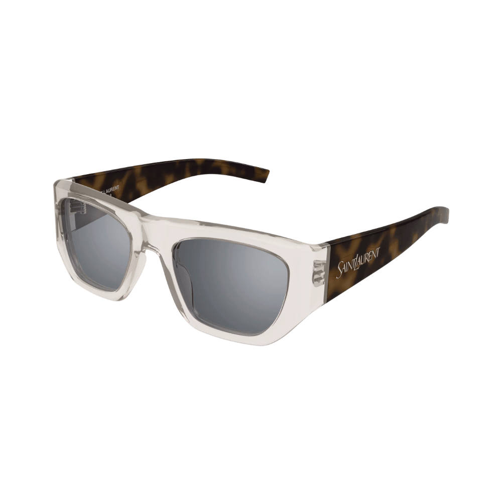 Saint Laurent SL740 Beige Havana / Silver Sunglasses product photo 1